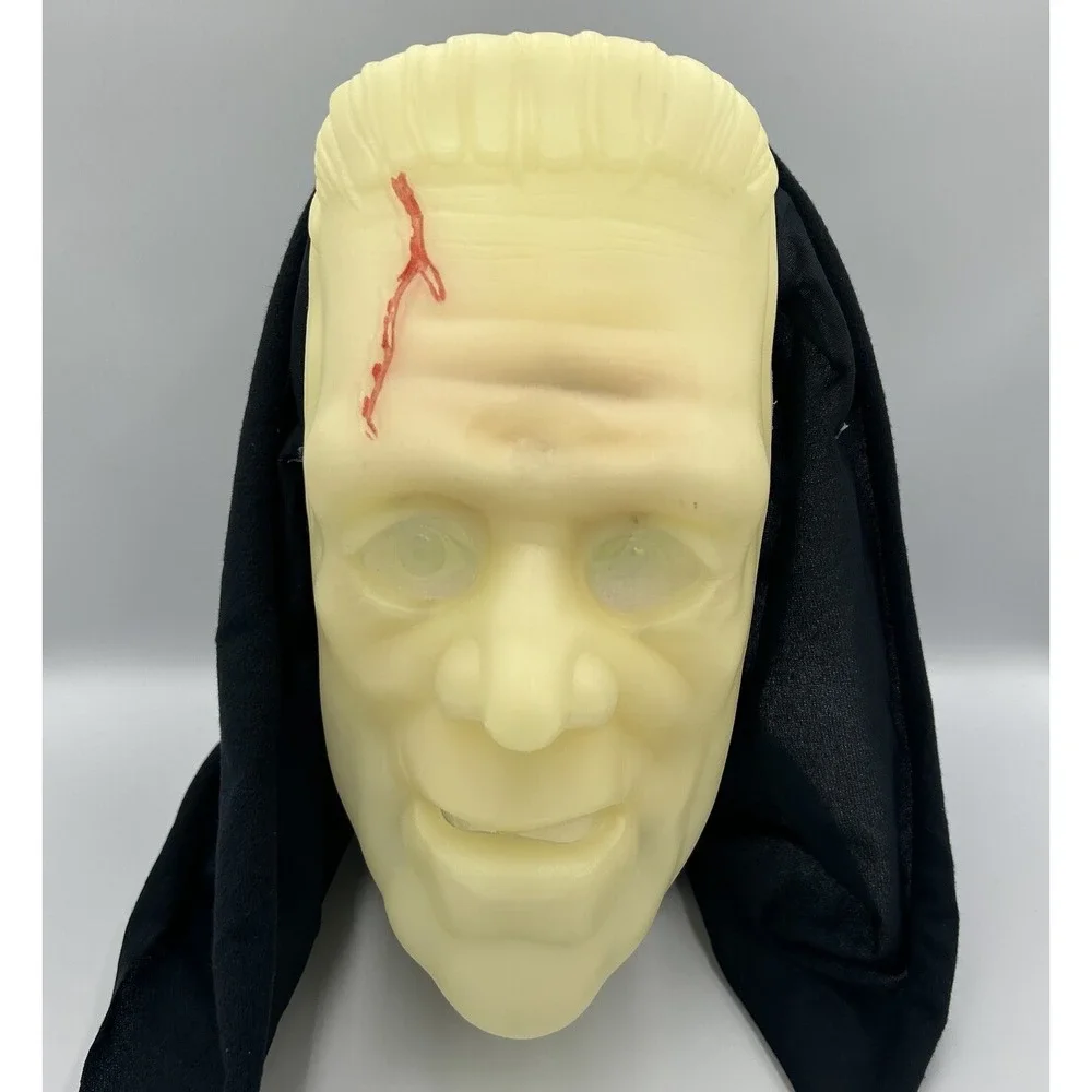 Frankenstein Glow‎ In The Dark Halloween Mask Hologram Eyes
